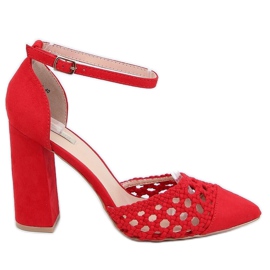 Pompe tocuri înalte expuse roșu 1JB-19228 Roșu roşu