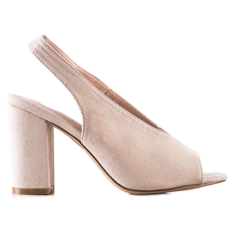 S. BARSKI Sandale construite S.BARSKI bej