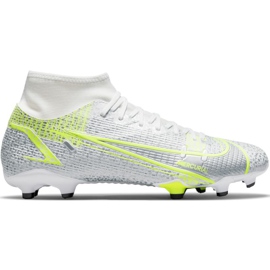 Pantofi de fotbal Nike Mercurial Superfly 8 Academy FG / MG CV0843 107 argint