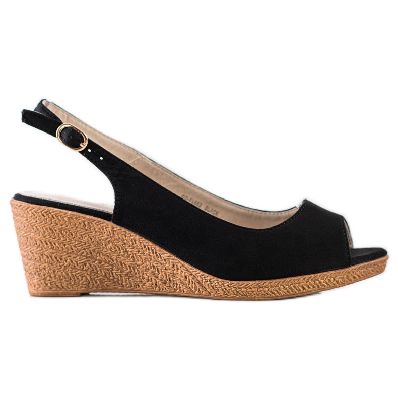 Goodin Sandale cu toc casual negru