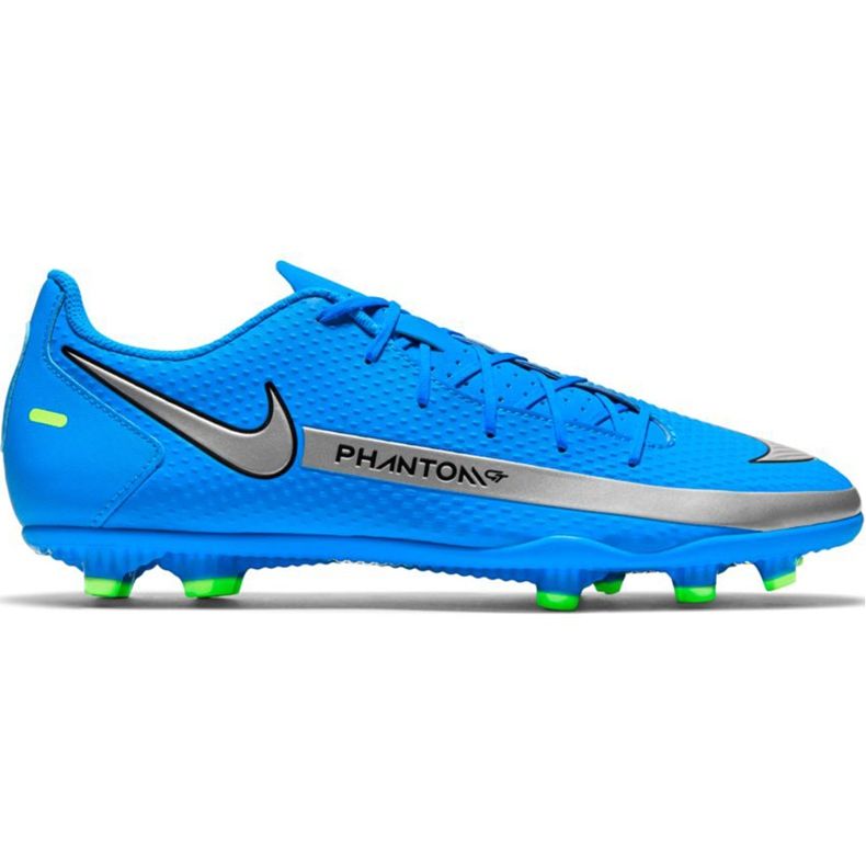 Pantofi de fotbal Nike Phantom Gt Club FG / MG CK8459 400 albastru albastru