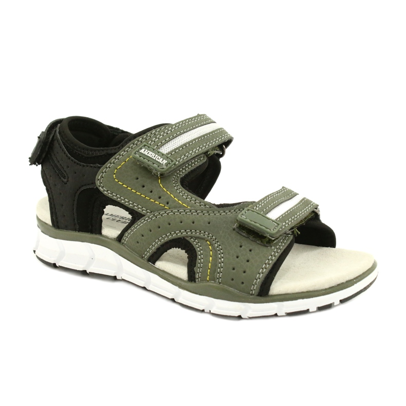 American Club Sports Sports Boys Leather Insert ES33/21 Kaki verde