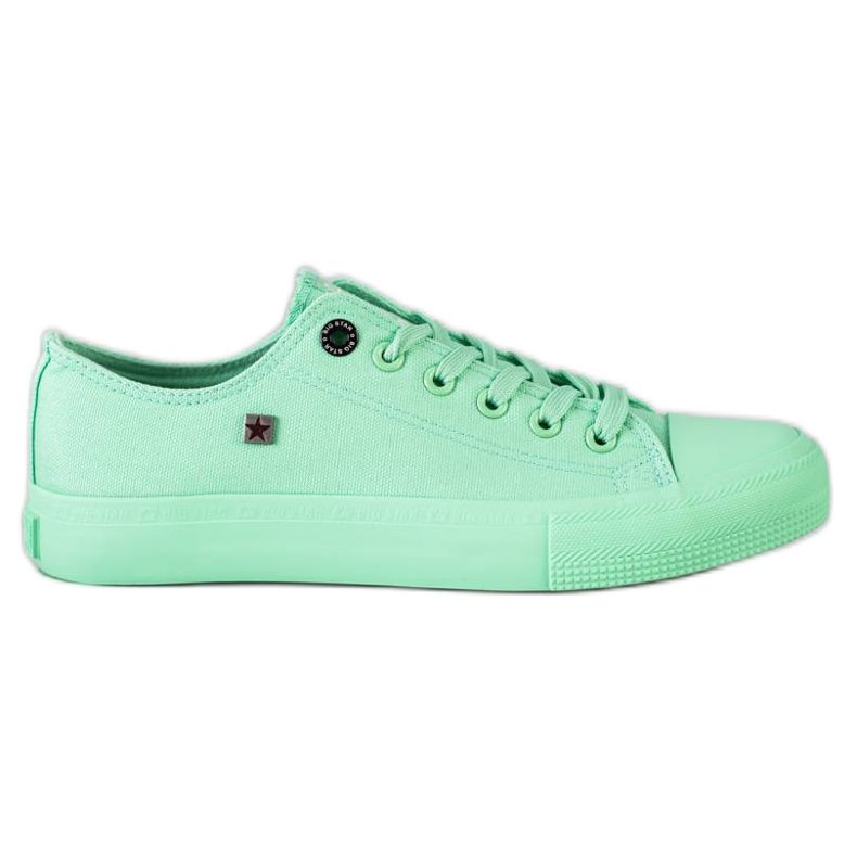 Adidași pentru femei Big Star AA274030 verde