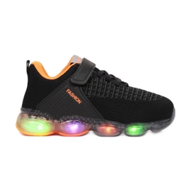 Vices 3XC8081-LED-138-negru / portocaliu