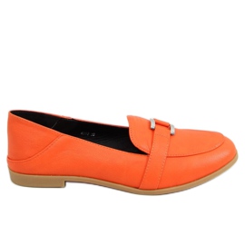 Mocasini dama portocalii 4585 Orange portocale