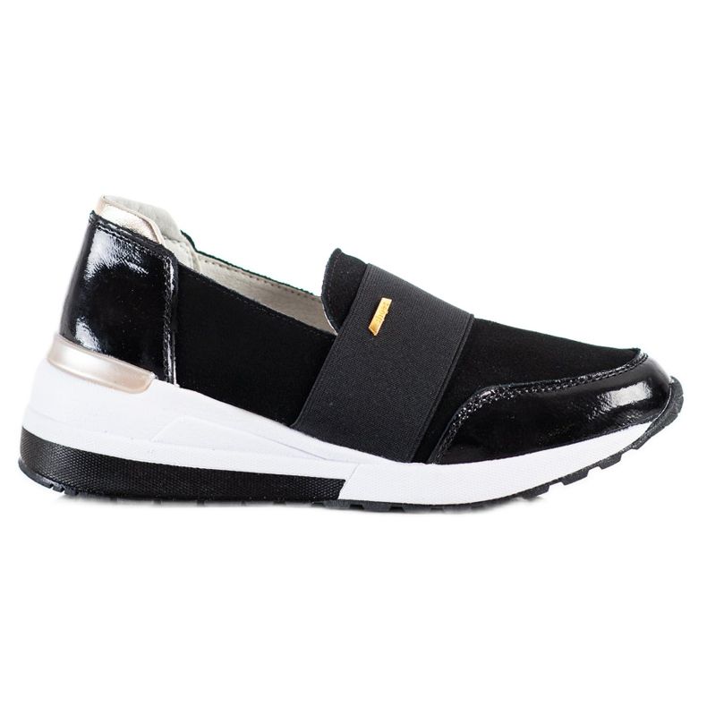 Goodin Adidași din piele neagră negru