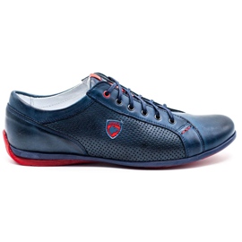 Joker Pantofi casual pentru bărbați 295 bleumarin roșu albastru marin Joker Pantofi casual pentru bărbați 295 bleumarin roșu albastru marin