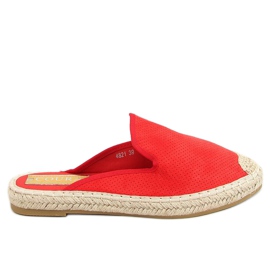 Roșu Espadrile de damă roșu 4821 Roșu roşu