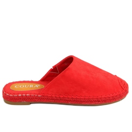 Espadrile color roșu 3899 Roșu roşu