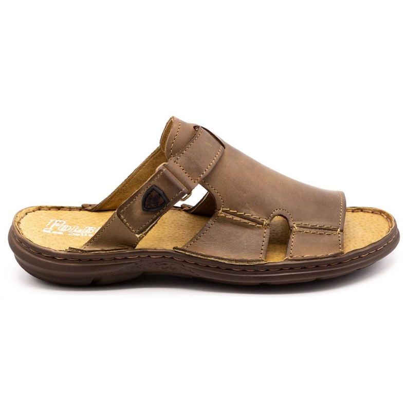 Polbut Papuci bărbați 356 maro