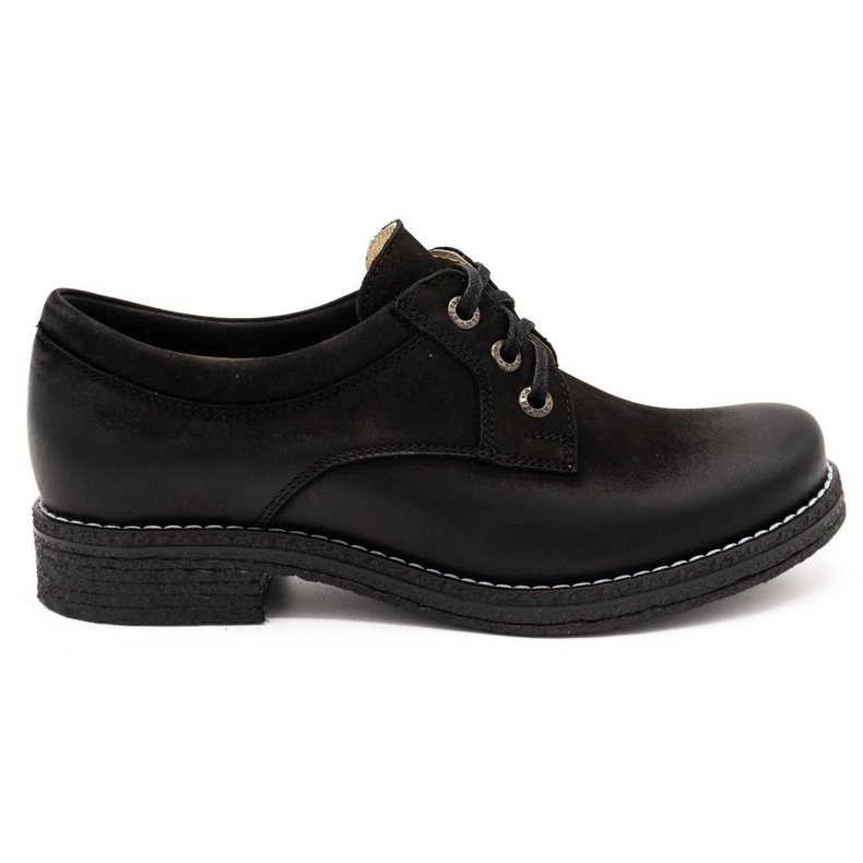 ButBal Pantofi de dama din piele 656B negru
