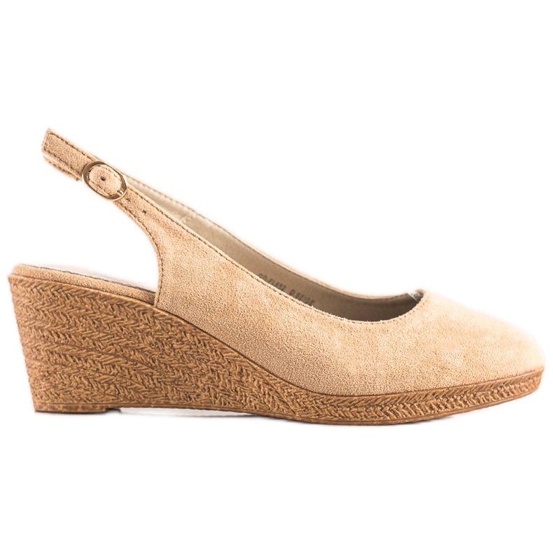 Goodin Pompe confortabile cu pană maro Goodin Pompe confortabile cu pană maro