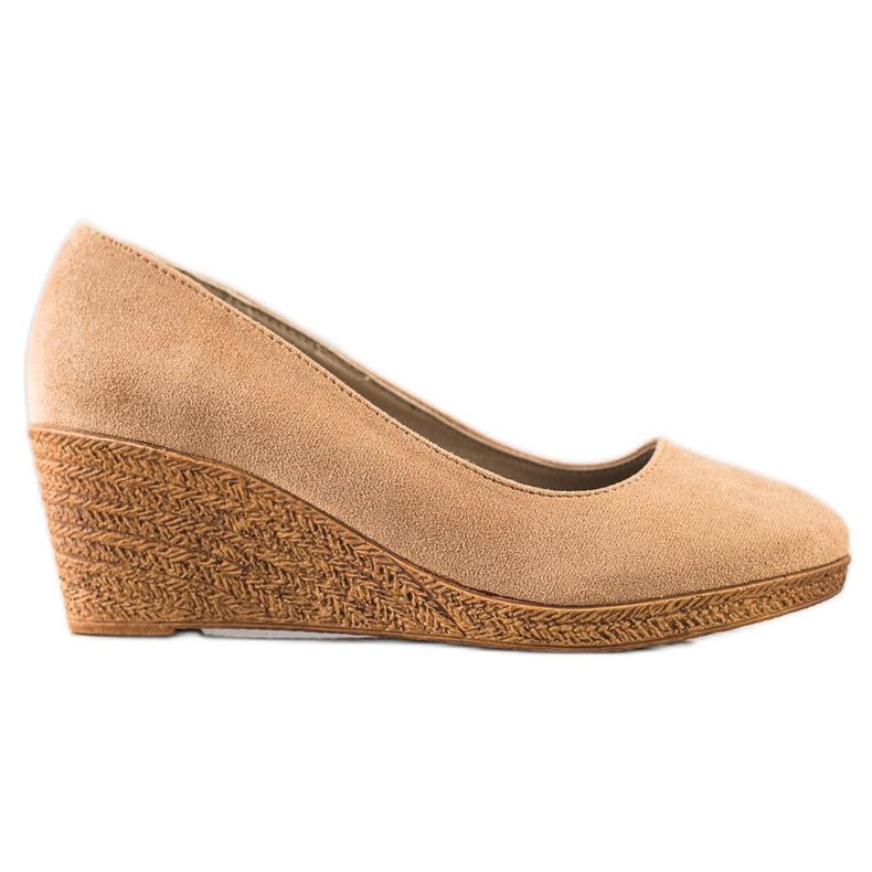 Goodin Pompe cu pană ușoară bej