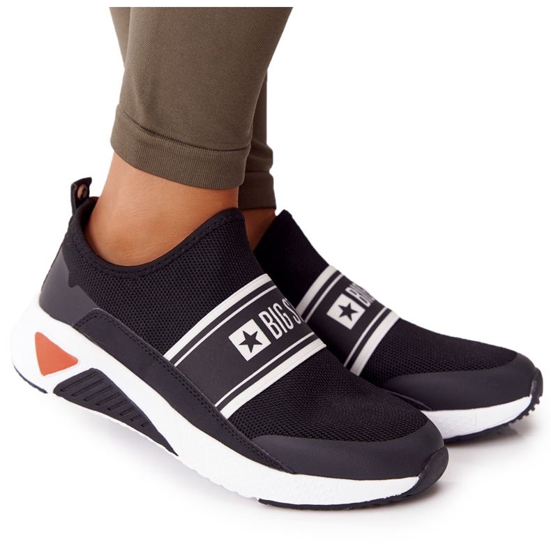 Încălțăminte sport Slip-On Memory Foam Big Star HH274536 Negru