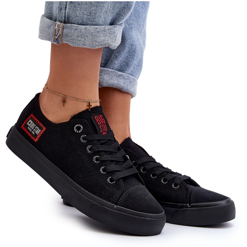 Adidași pentru femei Big Star HH274133 Negru