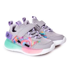 Apawwa Încălțăminte sport pentru copii Adidași Gri Jump Jump multicolor Apawwa Încălțăminte sport pentru copii Adidași Gri Jump Jump multicolor