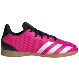 Ghete de fotbal Adidas Predator Freak.4 In Sala Jr FW7539 roz Ghete de fotbal Adidas Predator Freak.4 In Sala Jr FW7539 roz