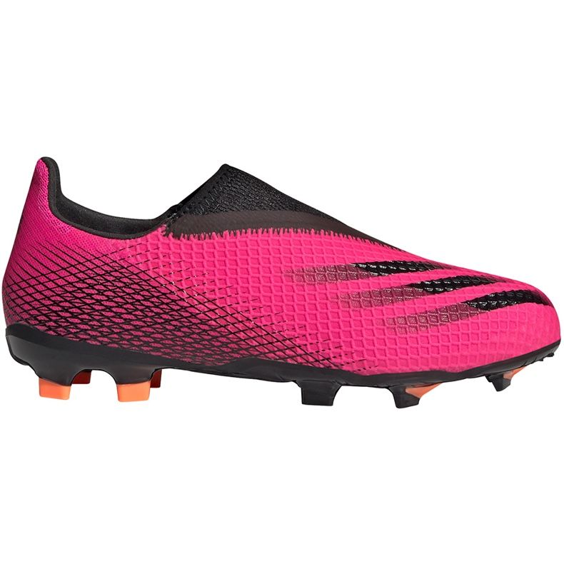 Ghete de fotbal Adidas X Ghosted.3 Ll Fg Jr FY7281 roz