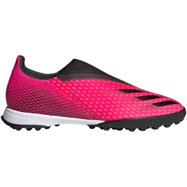 Ghete de fotbal Adidas X Ghosted.3 Ll Tf FW6972 roz roz