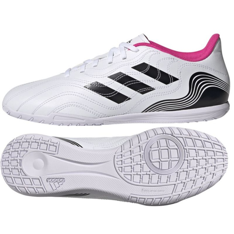 Ghete de fotbal Adidas Copa Sense.4 In M FW6541 alb alb