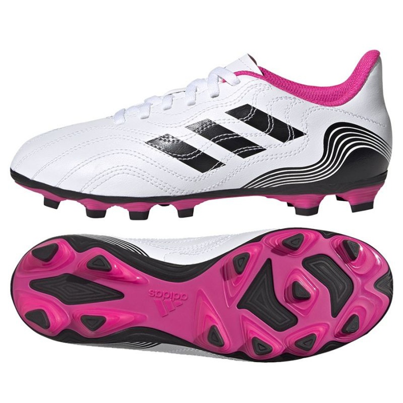 Ghete de fotbal Adidas Copa Sense.4 FxG Jr FX1966 multicolor alb