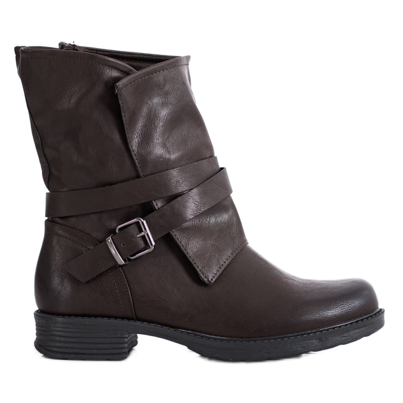 Seastar Muncitori din piele ecologică maro închis Seastar Muncitori din piele ecologică maro închis