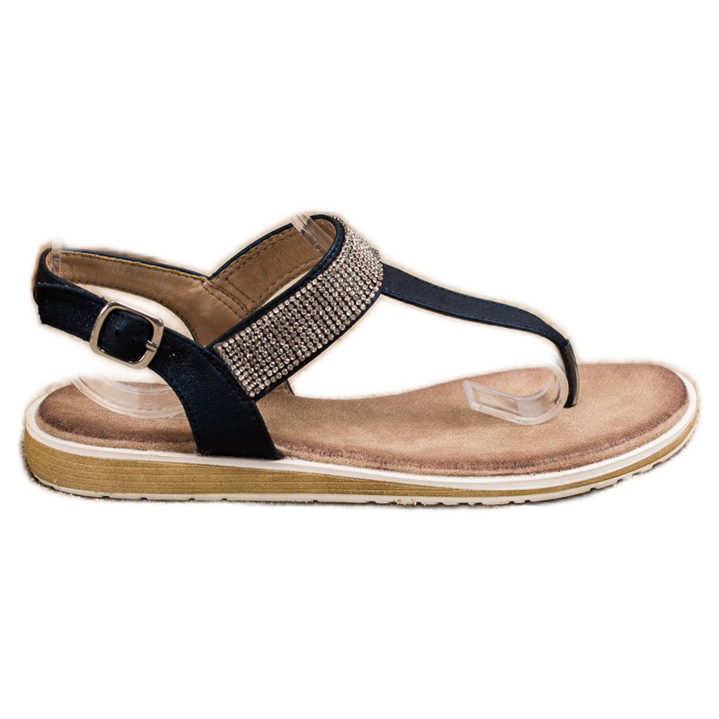 S. BARSKI Sandale japoneze S.BARSKI albastru marin