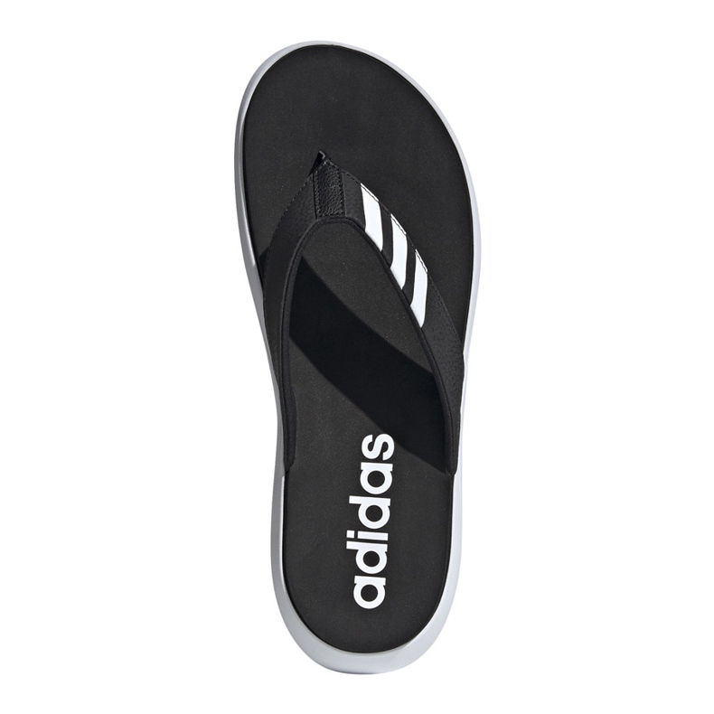 Papuci Adidas Comfort Flip Flop pentru bărbați negri EG2069 alb negru