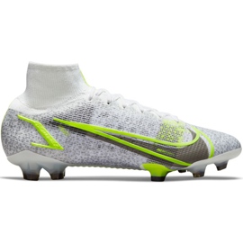 Pantofi de fotbal Nike Mercurial Superfly 8 Elite Fg CV0958 107 alb