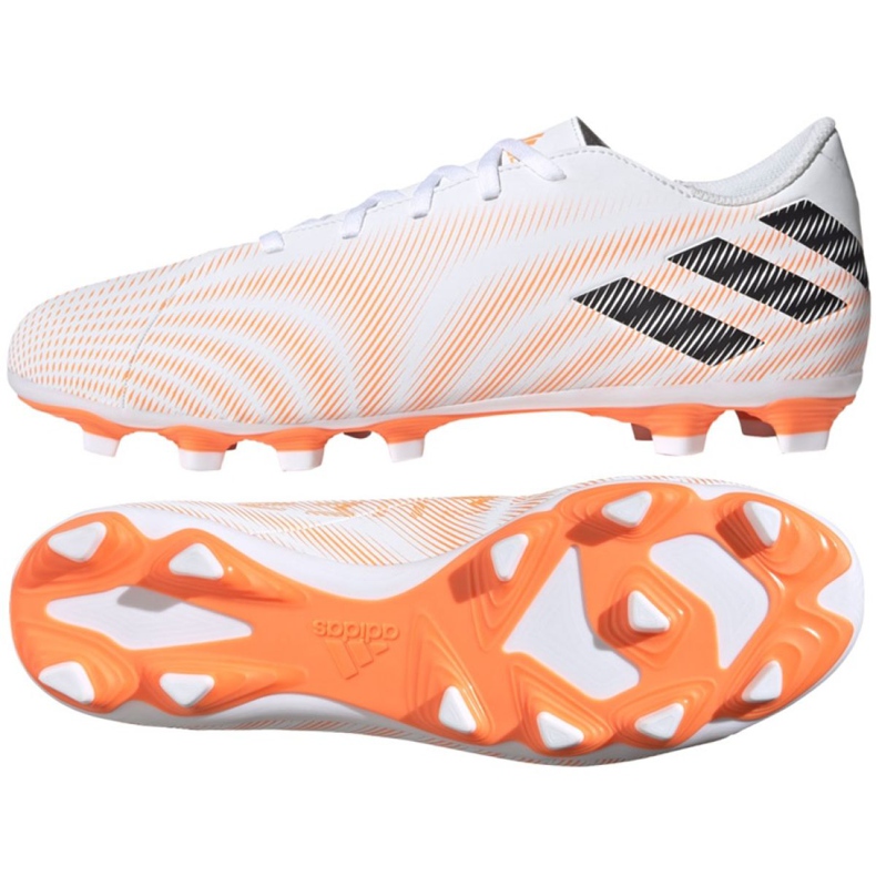 Ghete de fotbal Adidas Nemeziz.4 FxG M FW7346 multicolor alb