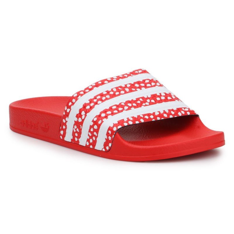 Papuci Adidas adilette W FX5921 alb roșu