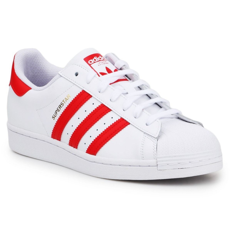 Pantofi Adidas Superstar M H68094 alb