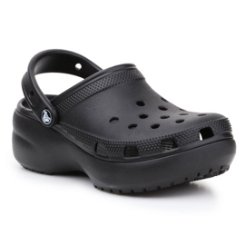 Slapi Crocs Classic Platform Clog 206750-001 negru