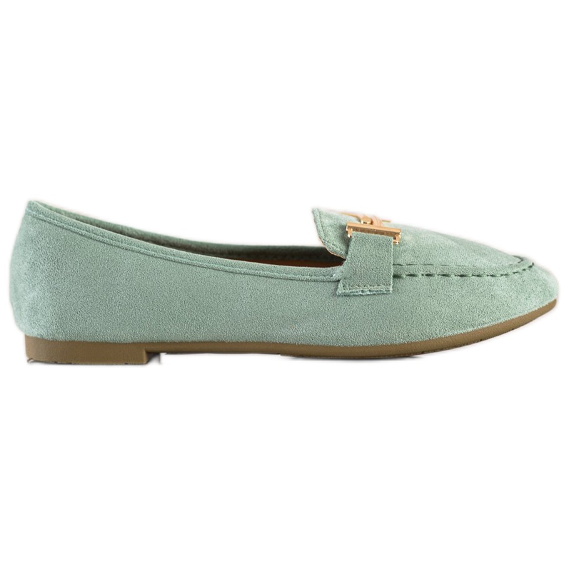 Anesia Paris Mocasini eleganți verde