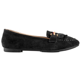 Anesia Paris Mocasini cu stil negru Anesia Paris Mocasini cu stil negru