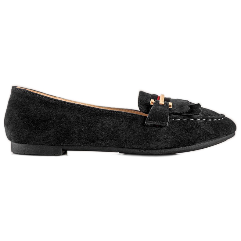 Anesia Paris Mocasini cu stil negru Anesia Paris Mocasini cu stil negru