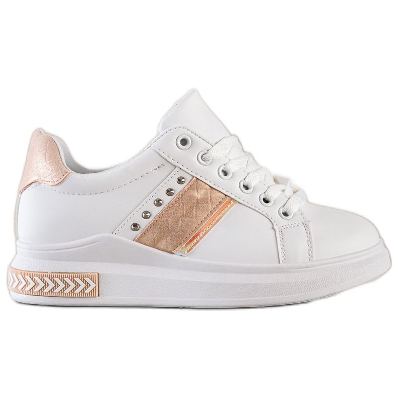 SHELOVET Adidași casual alb