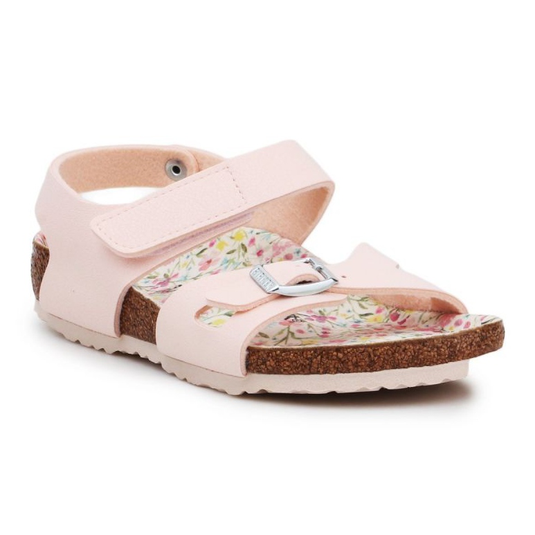 Birkenstock Colorado Kids Bs Grained 1018830 roz galben Birkenstock Colorado Kids Bs Grained 1018830 roz galben