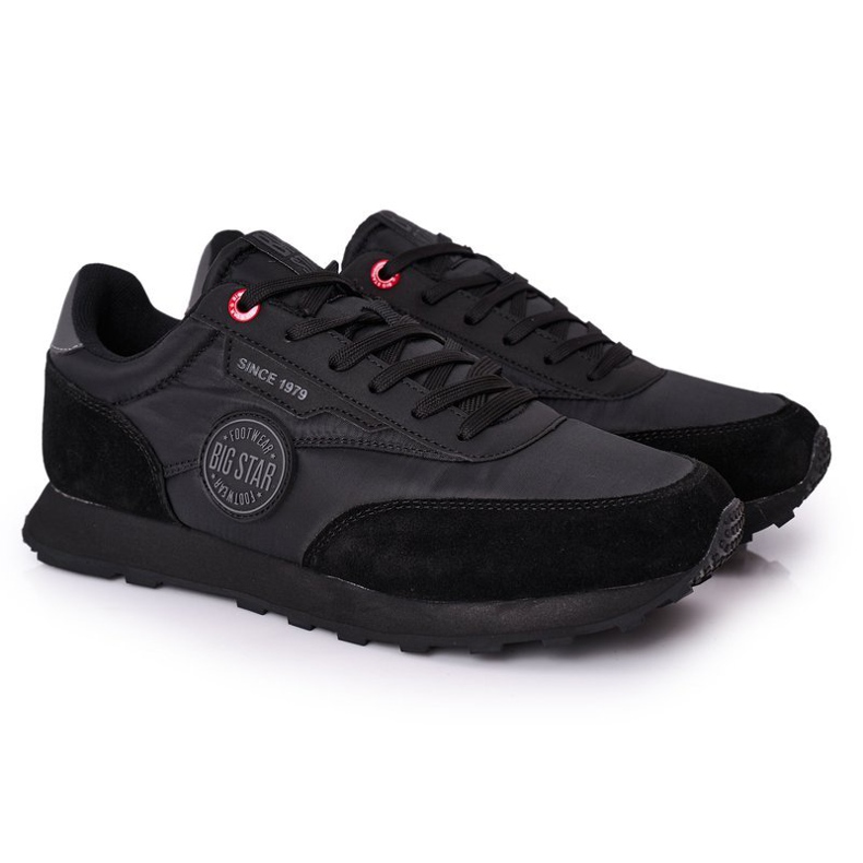 Încălțăminte sport pentru bărbați Memory Foam Big Star HH174250 Negru