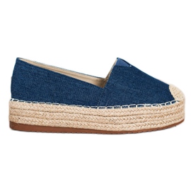 SHELOVET Espadrile la modă albastru SHELOVET Espadrile la modă albastru
