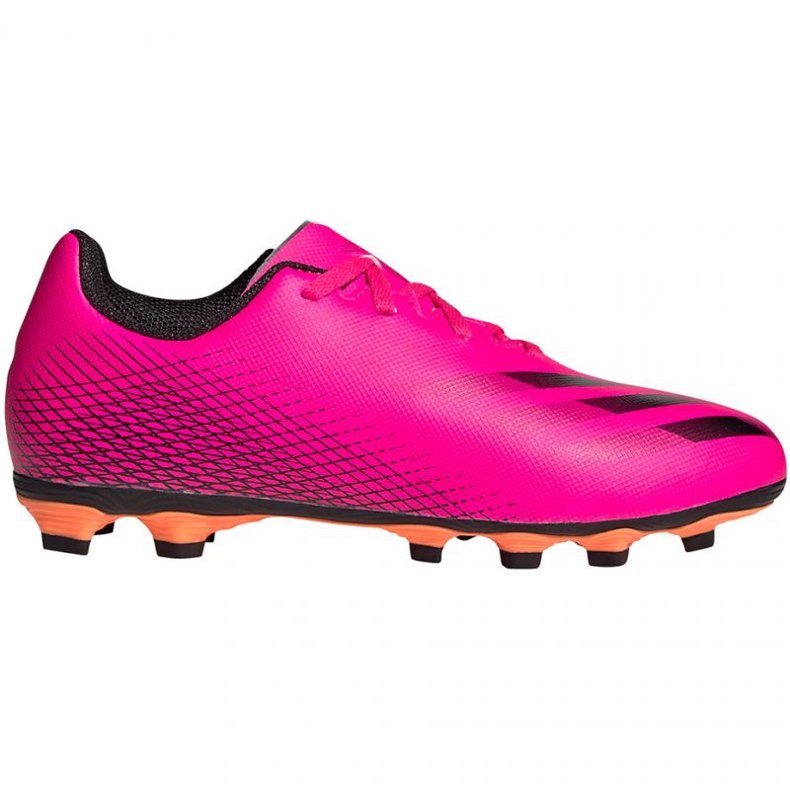 Ghete de fotbal Adidas X Ghosted.4 FxG M FW6950 multicolor roz Ghete de fotbal Adidas X Ghosted.4 FxG M FW6950 multicolor roz