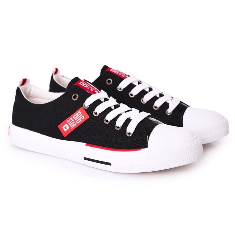 Bărbați Big Star HH174039 Adidași negri negru