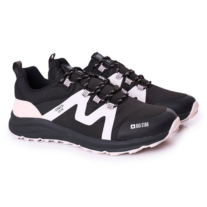 Încălțăminte sport pentru bărbați Memory Foam Big Star HH174088 Negru