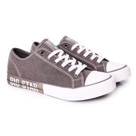 Adidași pentru bărbați Big Star Grey HH174049 gri