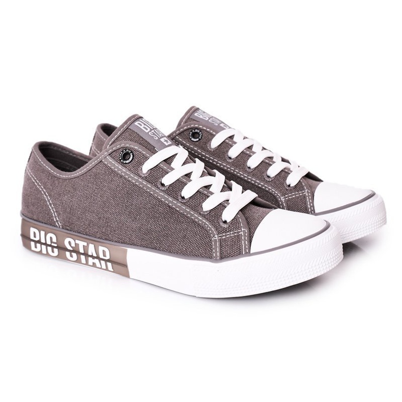 Adidași pentru bărbați Big Star Grey HH174049 gri Adidași pentru bărbați Big Star Grey HH174049 gri