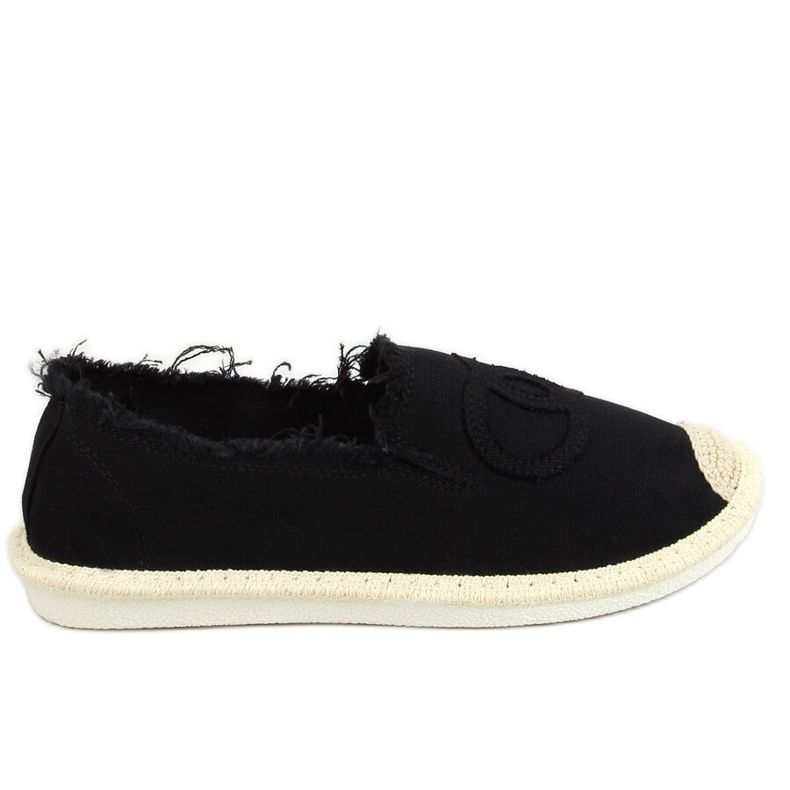 Espadrile dama negre NB273P Negre negru
