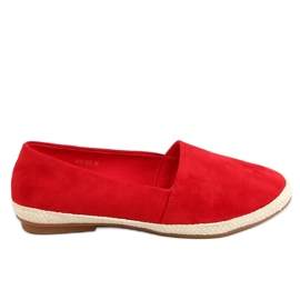 Adidași espadrile roșu 7870 Roșu roşu