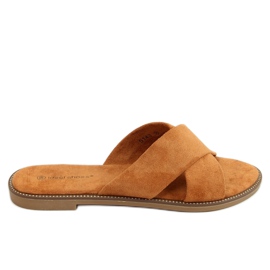 Papuci de dama pentru femei Camel 5143 Camel maro Papuci de dama pentru femei Camel 5143 Camel maro