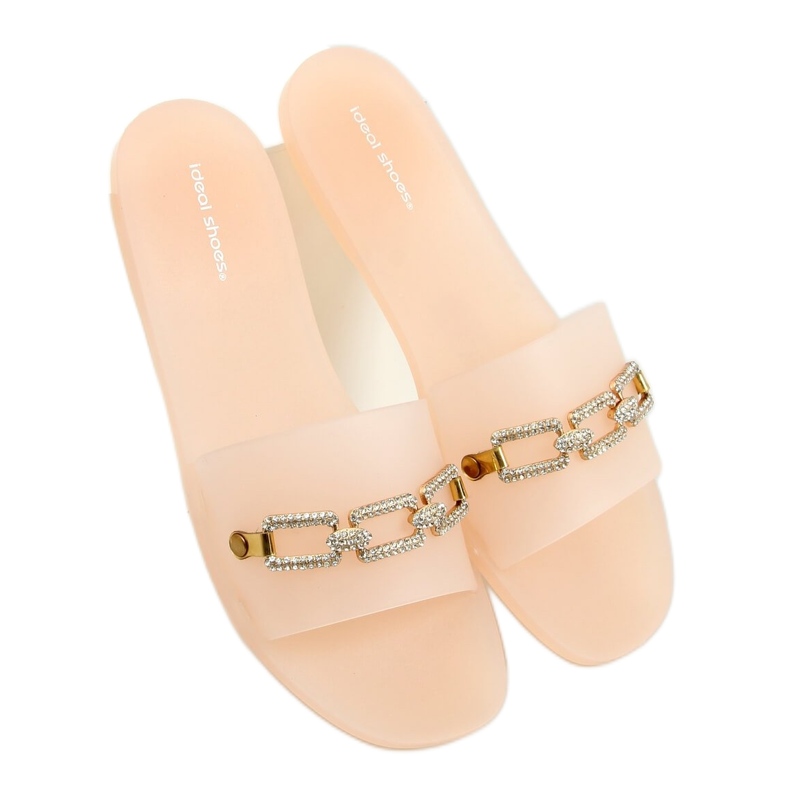 Bej Meliski 3704 Papuci bej