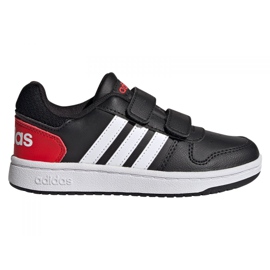 Pantofi Adidas Hoops 2.0 C Jr FY9442 negru Pantofi Adidas Hoops 2.0 C Jr FY9442 negru